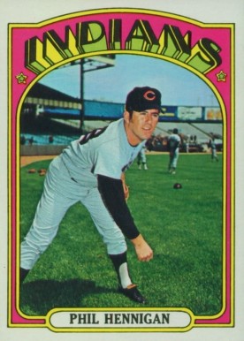 1972 Topps Phil Hennigan #748 Baseball Card