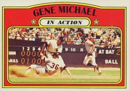 1972 Topps Gene Michael #714 Baseball Card