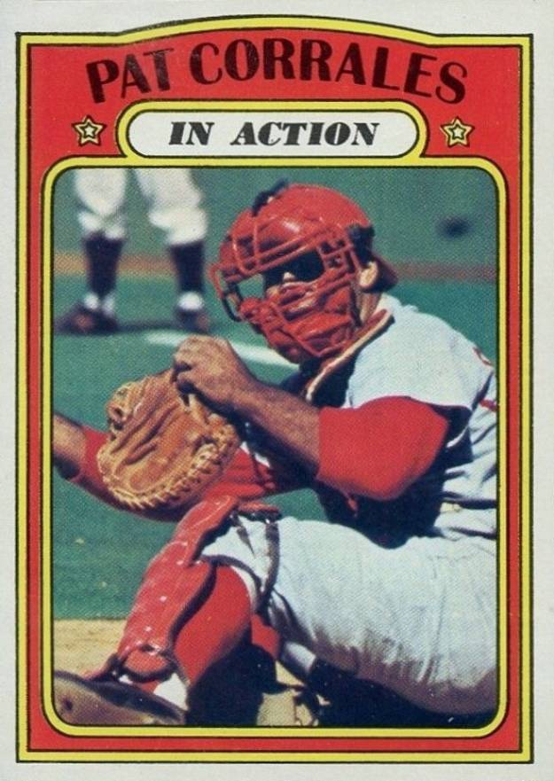 1972 Topps Pat Corrales #706 Baseball Card