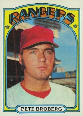 1972 Topps Pete Broberg #64 Baseball Card