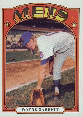 1972 Topps Wayne Garrett #518 Baseball Card