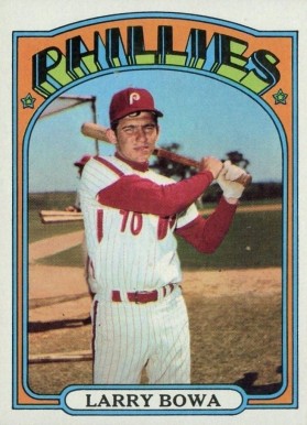 1972 Topps Larry Bowa #520 Baseball Card