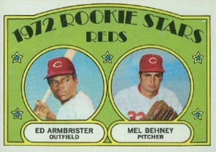 1972 Topps Reds Rookies #524 Baseball Card