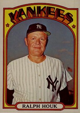 1972 Topps Ralph Houk #533 Baseball Card