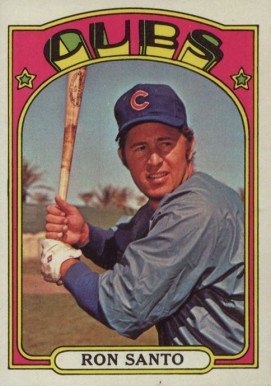 1972 Topps Ron Santo #555 Baseball Card