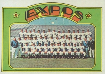 expos baseball card