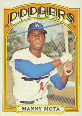 1972 Topps Manny Mota #596 Baseball Card