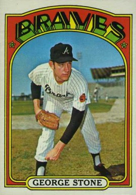 1972 Topps George Stone #601 Baseball Card