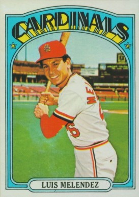 1972 Topps Luis Melendez #606 Baseball Card