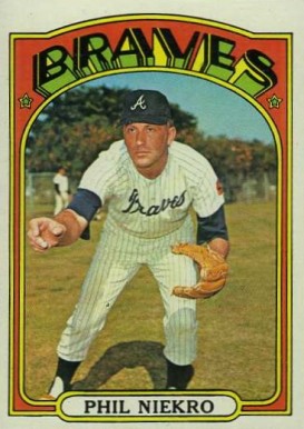 1972 Topps Phil Niekro #620 Baseball Card