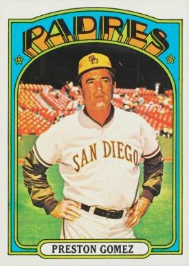 1972 Topps Preston Gomez #637 Baseball Card
