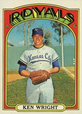 1972 Topps Ken Wright #638 Baseball Card