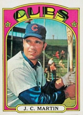 1972 Topps J.C. Martin #639 Baseball Card