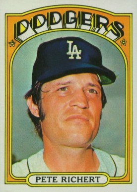 1972 Topps Pete Richert #649 Baseball Card