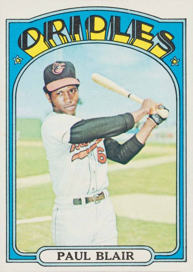 1972 Topps Paul Blair #660 Baseball Card