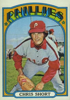 1972 Topps Chris Short #665 Baseball Card
