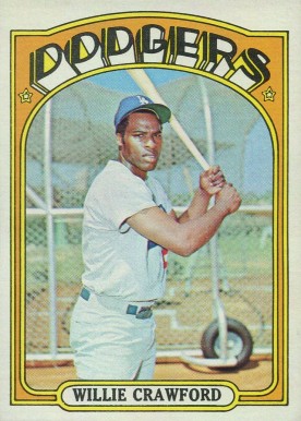 1972 Topps Willie Crawford #669 Baseball Card