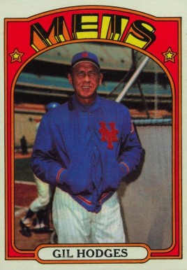 1972 Topps Gil Hodges #465 Baseball Card