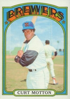 1972 Topps Curt Motton #393 Baseball Card