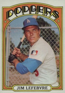 1972 Topps Jim Lefebvre #369 Baseball Card