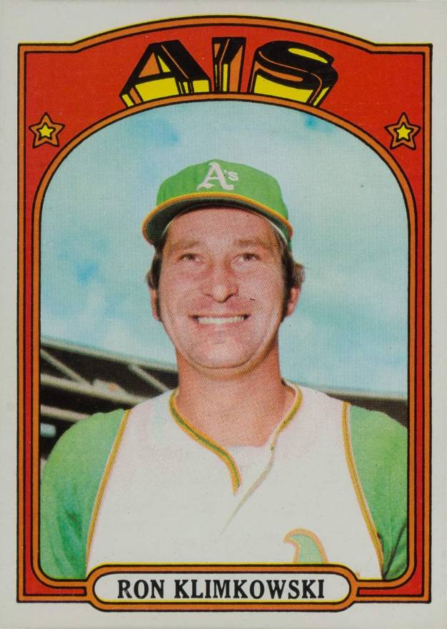 1972 Topps Ron Klimkowski #363 Baseball Card
