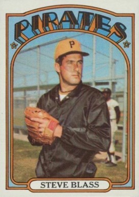 1972 Topps Steve Blass #320 Baseball Card