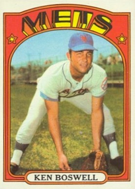 1972 Topps Ken Boswell #305 Baseball Card
