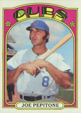 Joe Pepitone Houston Astros 1970 Style Custom Baseball Art Card 