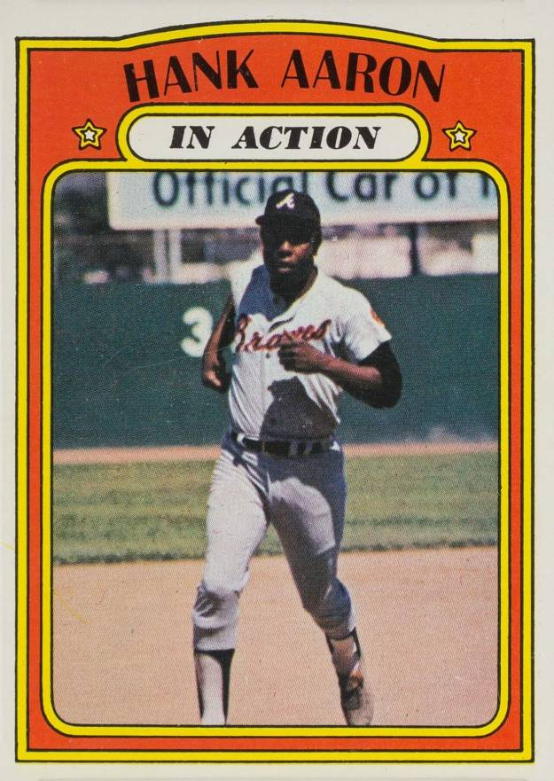 1972 Topps Hank Aaron #300 Baseball Card