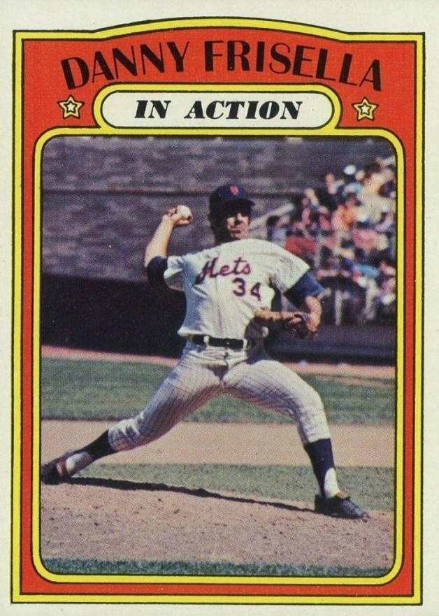 1972 Topps Danny Frisella #294 Baseball Card