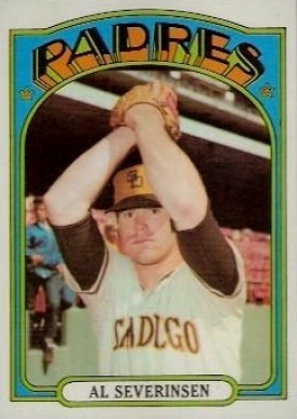 1972 Topps Al Severinsen #274 Baseball Card