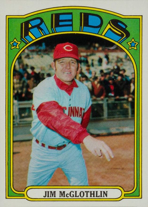 1972 Topps Jim McGlothlin #236 Baseball Card
