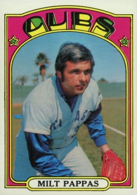 1972 Topps Milt Pappas #208 Baseball Card