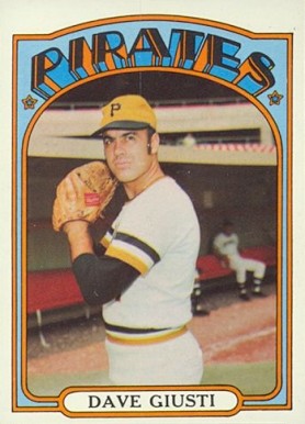 1972 Topps Dave Giusti #190 Baseball Card