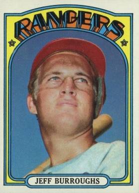 1972 Topps Jeff Burroughs #191 Baseball Card