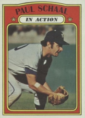 1972 Topps Paul Schaal #178 Baseball Card