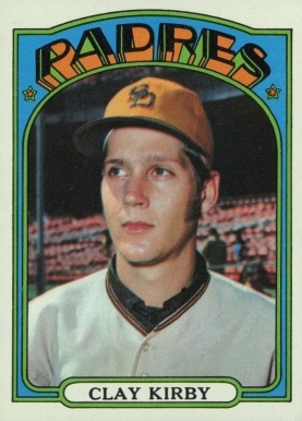 1972 Topps Clay Kirby #173 Baseball Card
