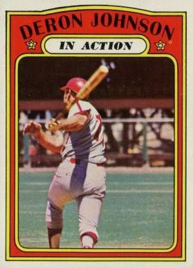 1972 Topps Deron Johnson #168 Baseball Card