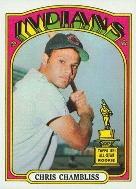 1972 Topps Chris Chambliss #142 Baseball Card