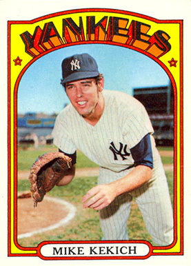 1972 Topps Mike Kekich #138 Baseball Card