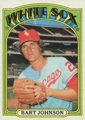 1972 Topps Bart Johnson #126 Baseball Card