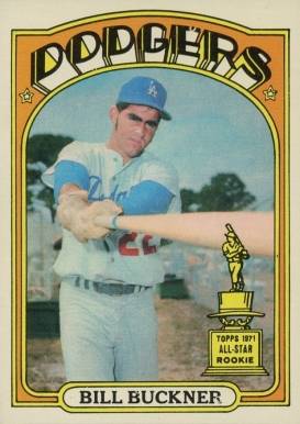 1972 Topps Bill Buckner #114 Baseball Card
