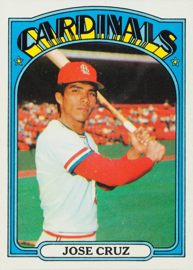 1972 Topps Jose Cruz #107 Baseball Card