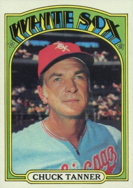 1972 Topps Chuck Tanner #98 Baseball Card