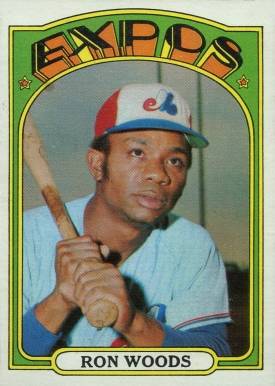 1972 Topps Ron Woods #82 Baseball Card