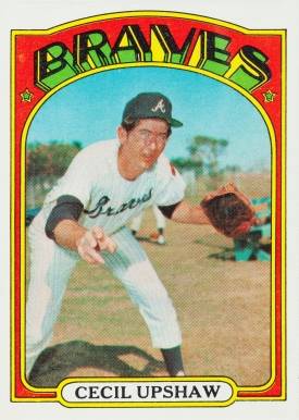 1972 Topps Cecil Upshaw #74 Baseball Card