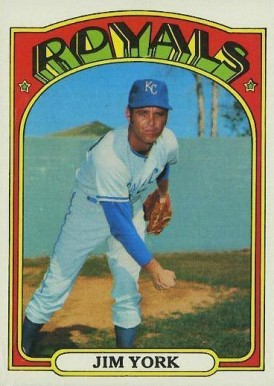 1972 Topps Jim York #68 Baseball Card