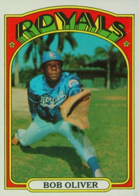 1972 Topps Bob Oliver #57 Baseball Card