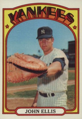 1972 Topps John Ellis #47 Baseball Card
