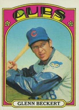 1972 Topps Glenn Beckert #45y Baseball Card